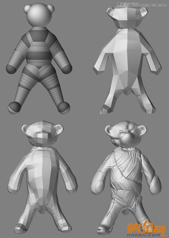 3DMAX制作手拿外星布娃娃的外星人教程,PS教程,思緣教程網