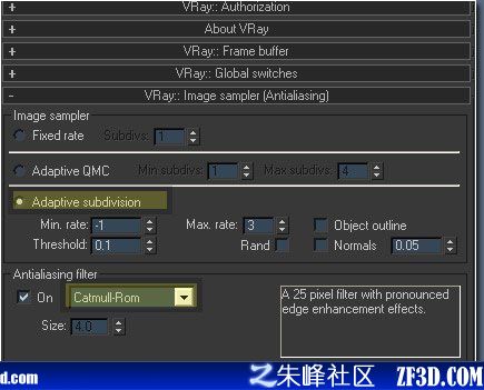 vray教程教你如何作內(nèi)白天燈光效果