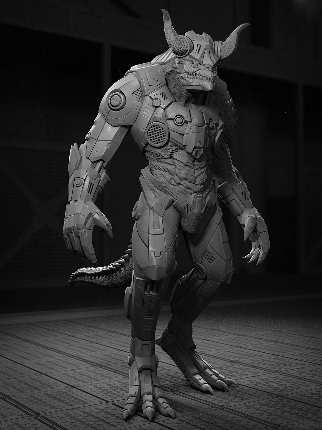 Zbrush教程：Zbrush打造“57號(hào)戰(zhàn)士”