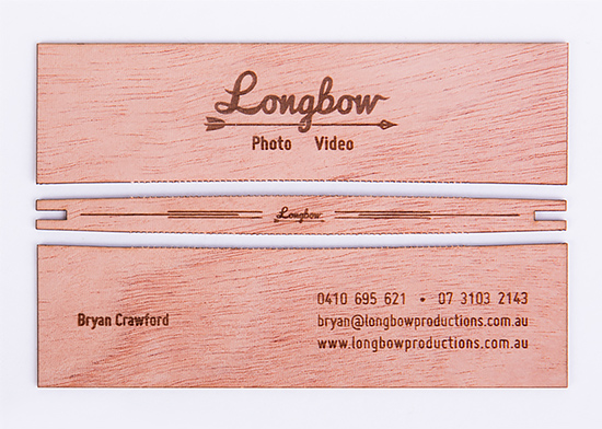 名片一秒變弓箭:Longbow創(chuàng)意名片設(shè)計