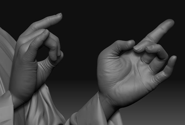 ZBRUSH打造著名相聲演員馬三立 納金網(wǎng)