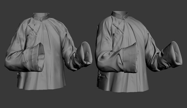 ZBRUSH打造著名相聲演員馬三立 納金網(wǎng)