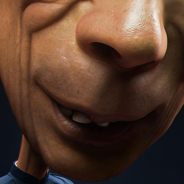 ZBRUSH打造著名相聲演員馬三立 納金網(wǎng)
