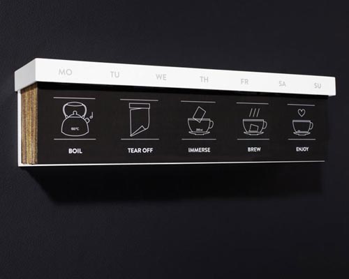 可溶解臺歷設(shè)計茶包 6